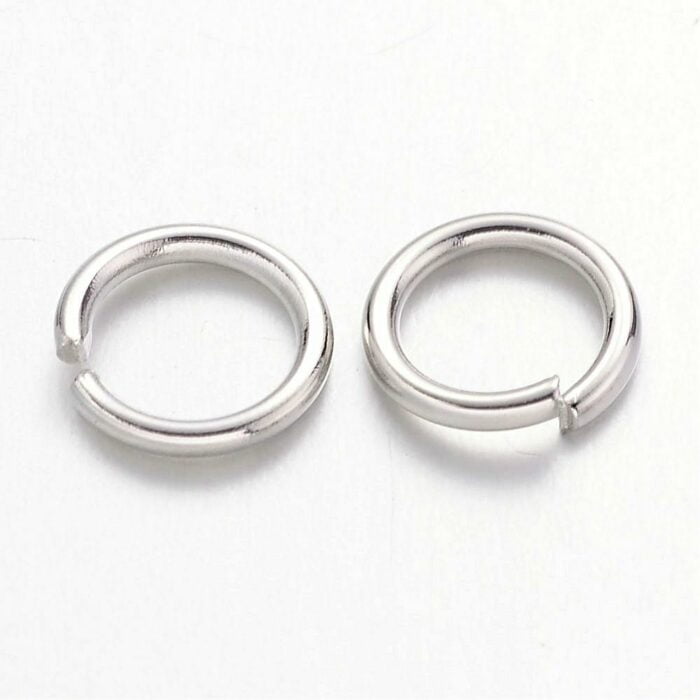 Jump Rings Silver Plated