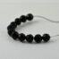 20 Jet Czech Glass Beads (8mm)