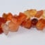 Glass Agate Chip Stone Strand
