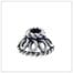 Exquisite Sterling Silver Bead Cap