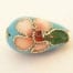turquoise cloisonne teardrop bead 12mm premium jewellery making supplies Australia
