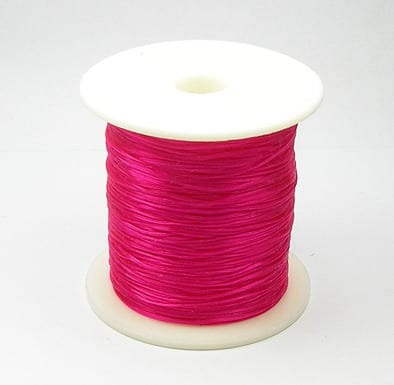 1 Crystal Wire Spool (30m) - Dark Pink