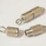 Silver Stainless Steel Barrel Clasp