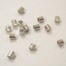 Tiny Silver Stainless Steel Crimps