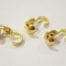Gold Calotte Hooks - Hides Knots