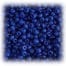 Dark Blue Matt Seed Beads - Size 6