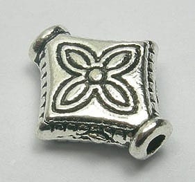 Tibetan Style Artistic Metal Beads (11mmx9mm) - M26