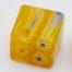 Golden Millefiori Square Beads