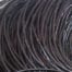 Meters Dark Brown Leather Cord - 1mm