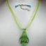Light Green Cotton Wax Necklace Chain