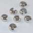 Silver Metal Crimp Covers