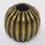 Antique Style Bronze Metal Round Beads