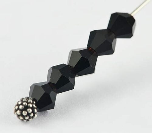 Black Czech Bicones