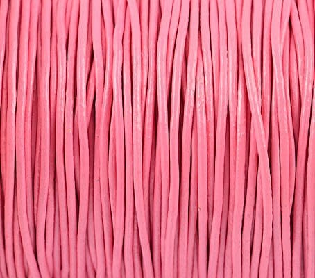 Pink Leather Cord