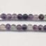 Flourite Gemstones Beads Strand - (4mm)