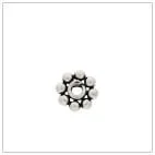 Antique Look Sterling Silver Spacer Bead