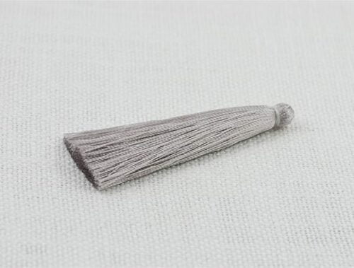 Silk Grey Tassel