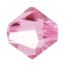 Rose Swarovski Bicone Beads (5328) - 4mm