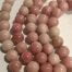 Pink Rhodonite Gemstones Beads