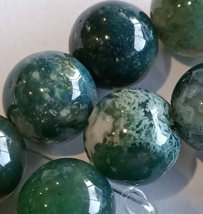 Natural Moss Agate Gemstones