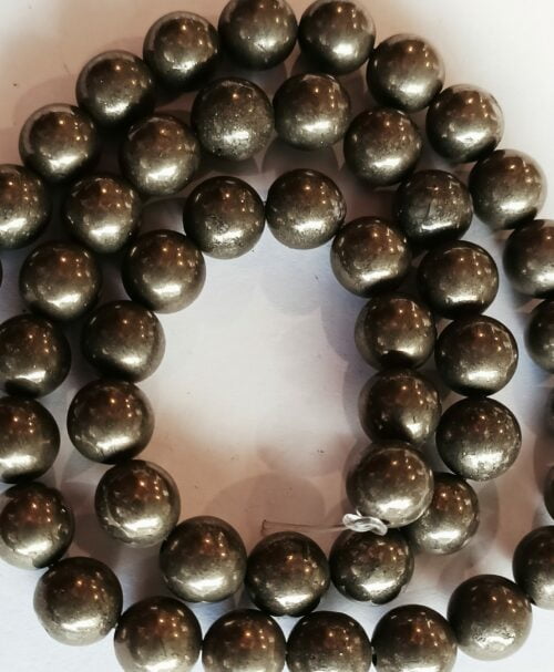 Natural Pyrite Gemstones Beads