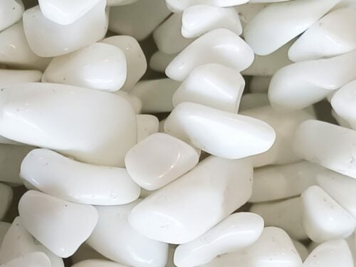 White Stone Chip Stone Gemstone Beads