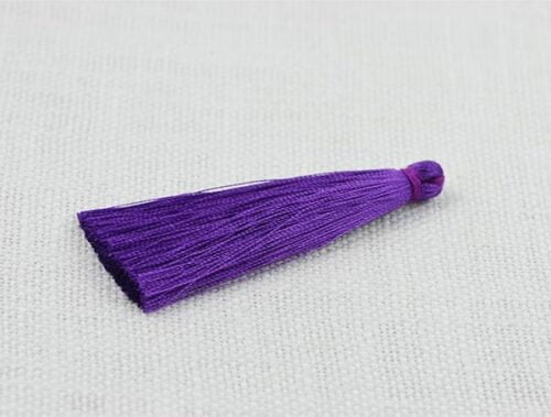 Silk Purple Tassel