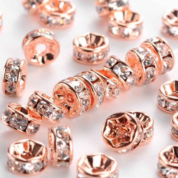 Rose Gold Rhinestones