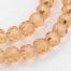 Light Topaz Czech Glass Beads