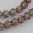 Grey Czech Glass Beads