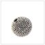 Dotted Sterling Silver Bead