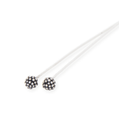 Sterling Silver Stardust Headpin 50mm