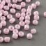 matt pink seed beads