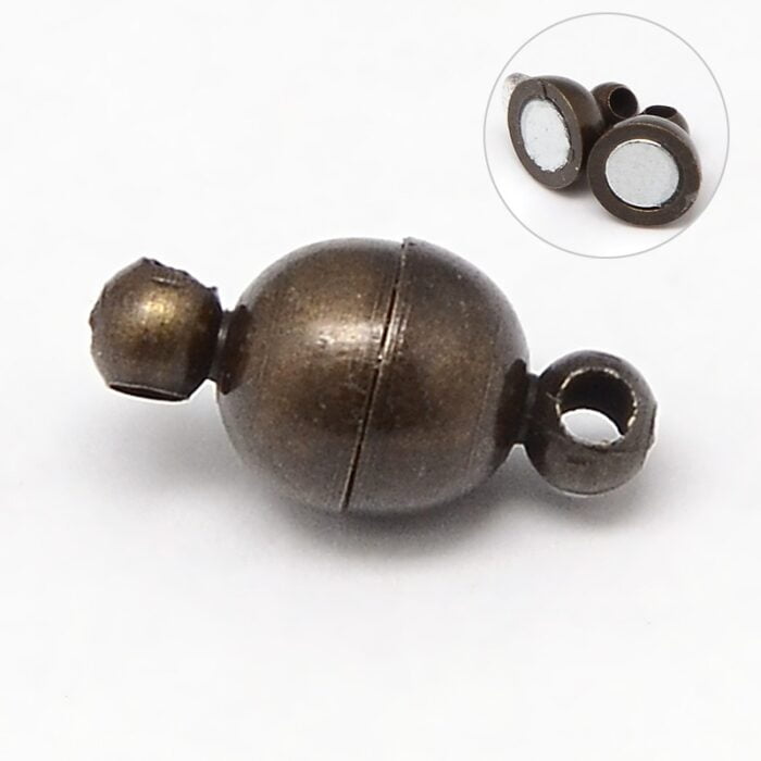 Antique Bronze Magnetic Clasp