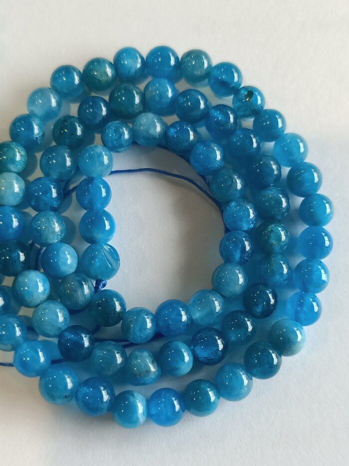 Apatite Gemstones Beads 4mm