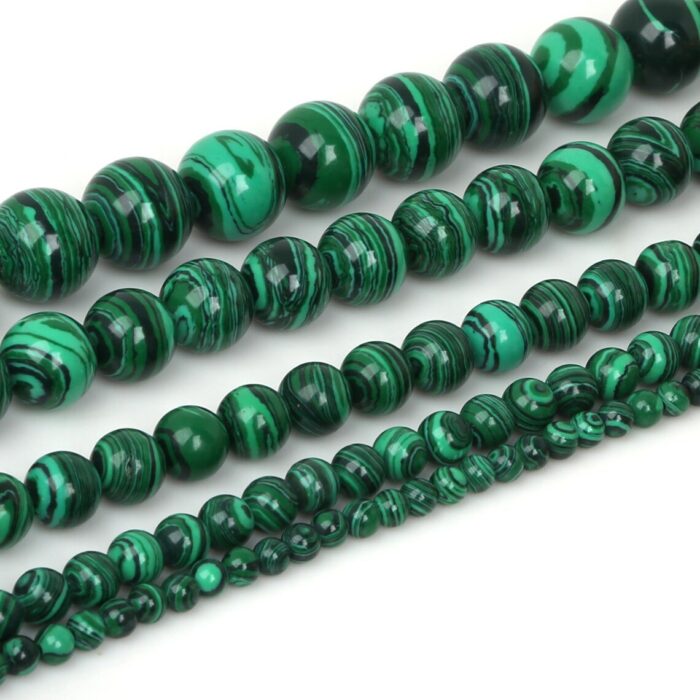 A Grade Malachite Gemstones Beads