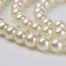 Beige Glass Pearl Beads