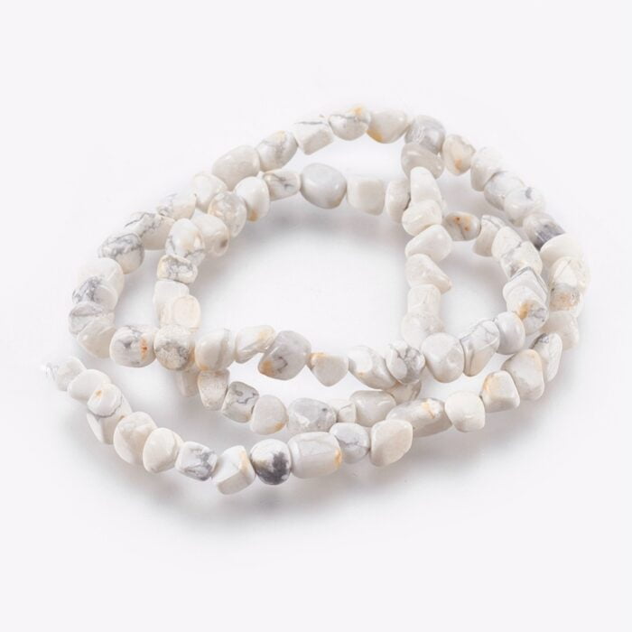 Natural Howlite Gemstones Beads