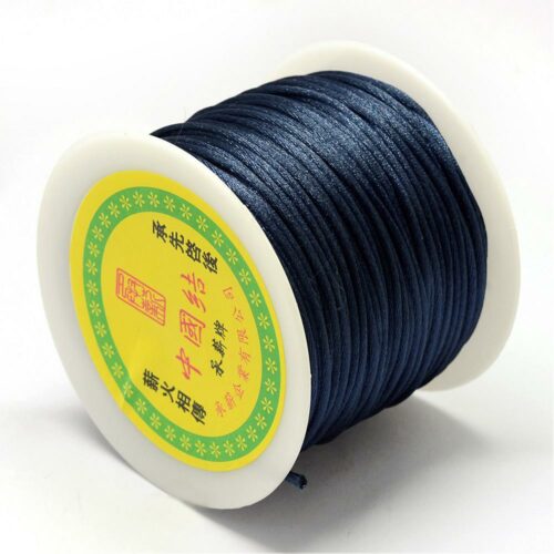 Dark Blue Nylon Beading Wire