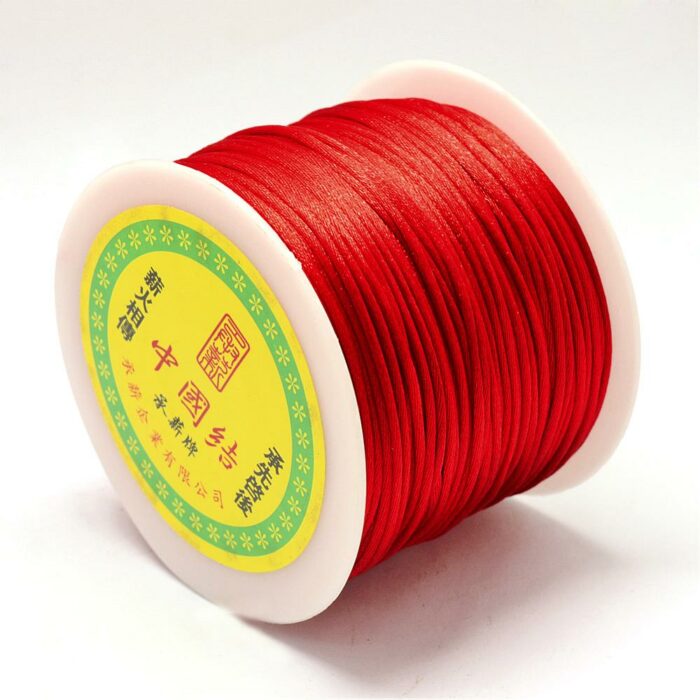 Red Nylon Beading Wire