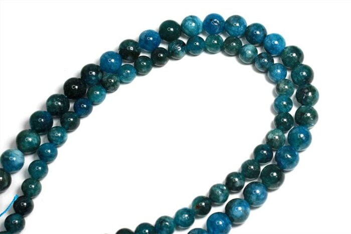 Blue Apatite Gemstone Beads