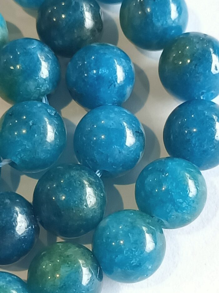 Blue Apatite Gemstone Beads