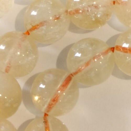 Natural Citrine Gemstone Beads