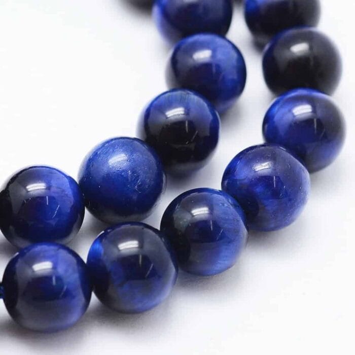 Blue Tiger eye Gemstone Beads