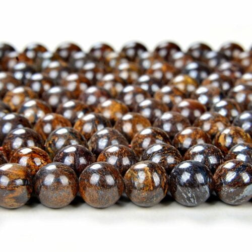 Natural Bronzite Gemstones Strand (8mm)