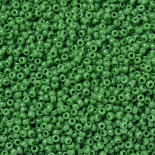 Green MIYUKI Japanese Rocailles Seed Beads