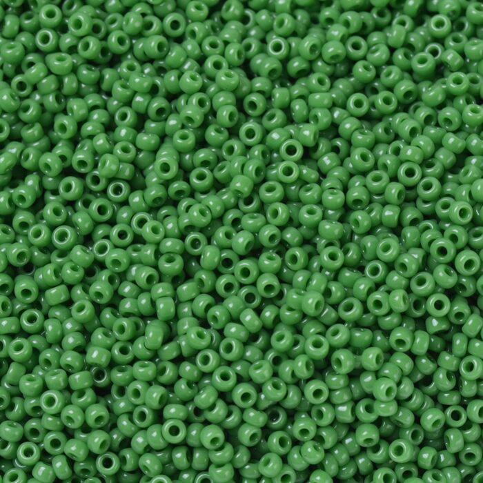 Green MIYUKI Japanese Rocailles Seed Beads