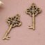 Antique Bronze Key Pendant