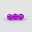 Violet Crackle Glass Beads
