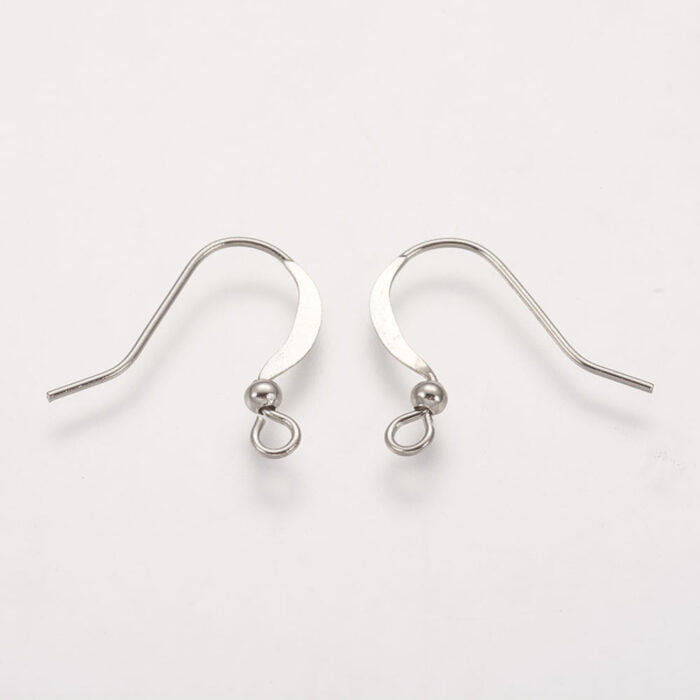 French Silver Earring Hooks